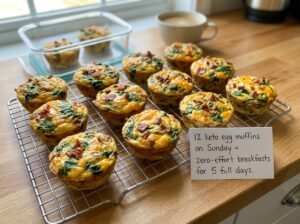 keto meal prep sunday 