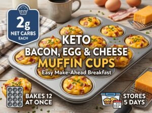 keto meal prep and meal plan