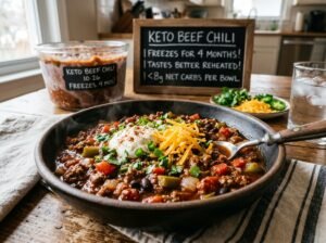 keto meal prep and meal plan
