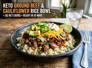 keto meal prep and meal plan
