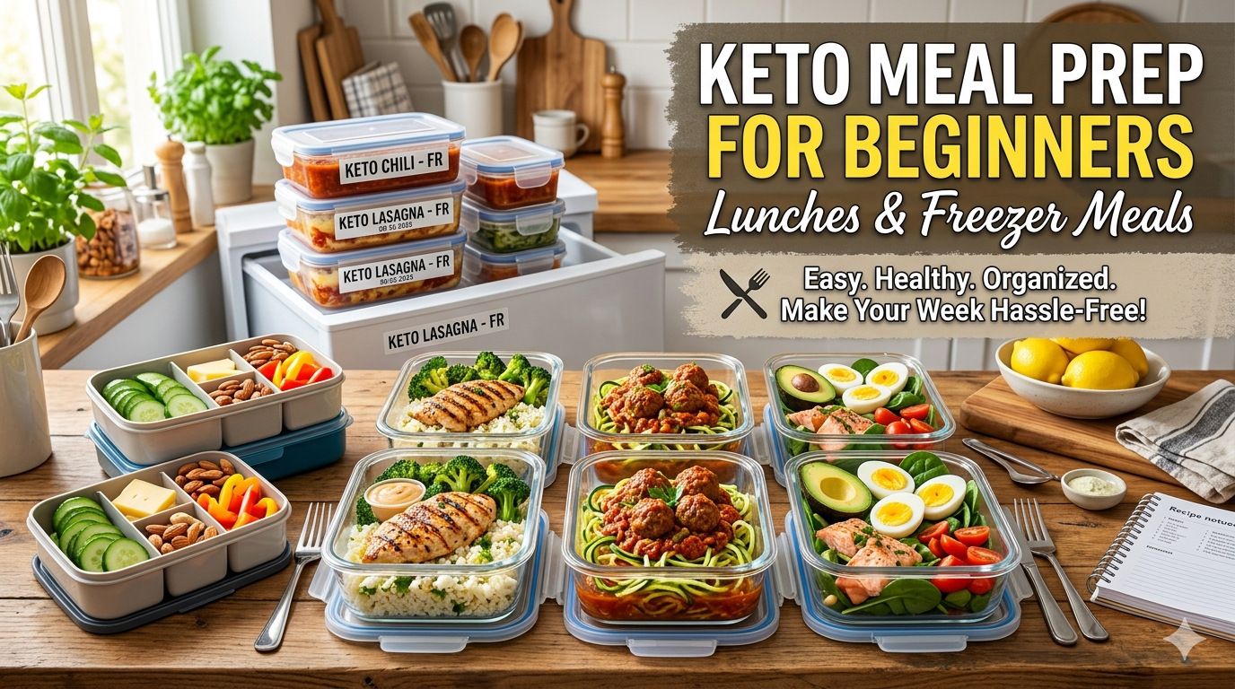 keto meal prep and meal plan