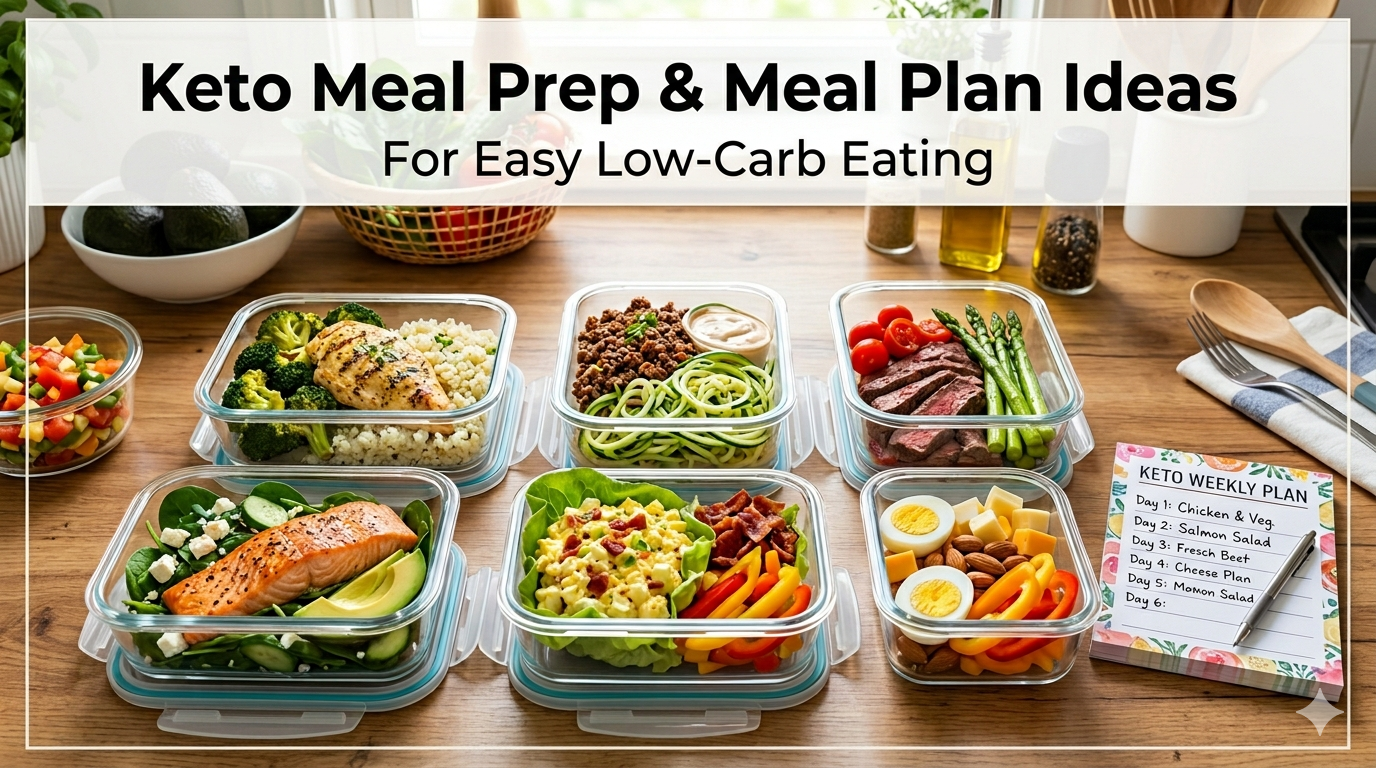 keto meal prep and meal plan