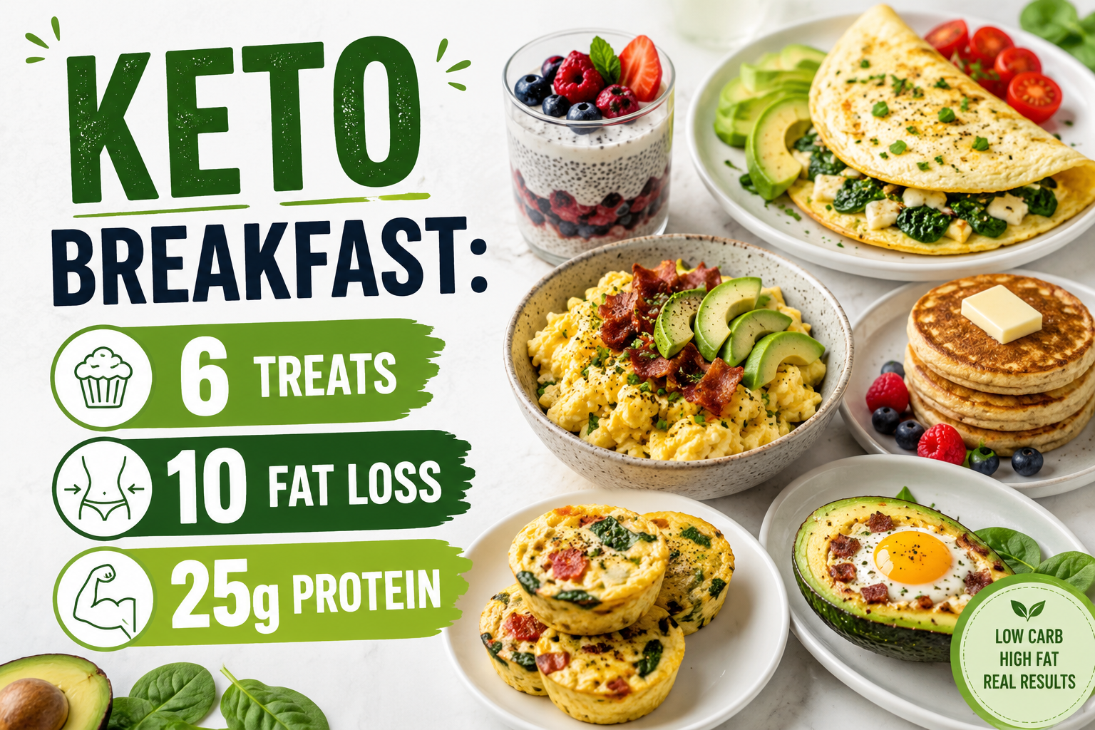 high protein keto breakfast ideas
