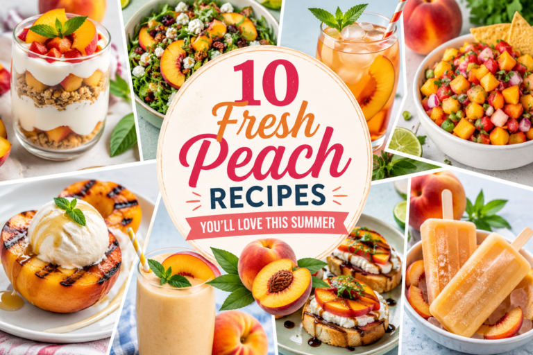 Fresh Peach Recipes