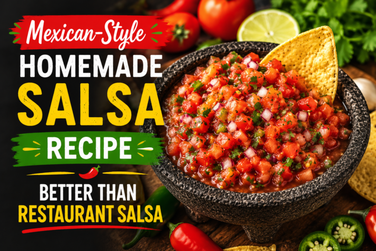 Homemade Salsa Recipe
