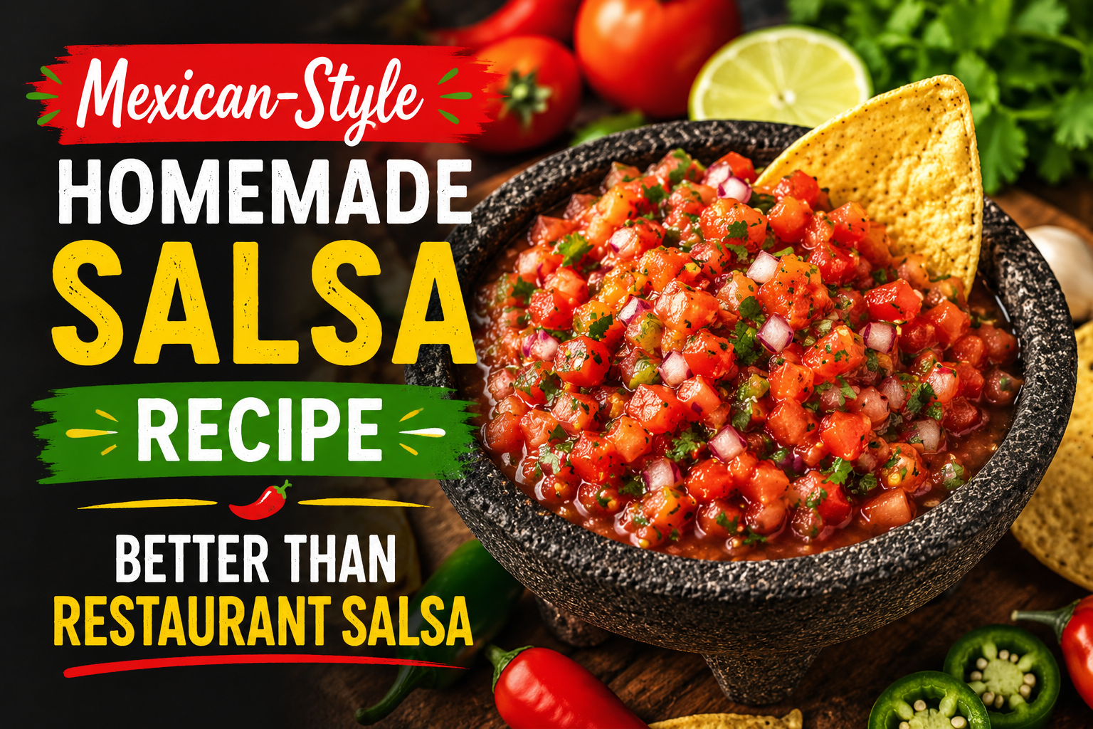 Homemade Salsa Recipe