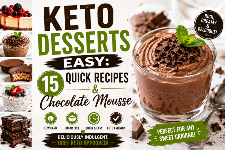Keto Desserts Easy