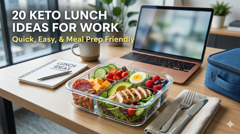 keto lunches for work