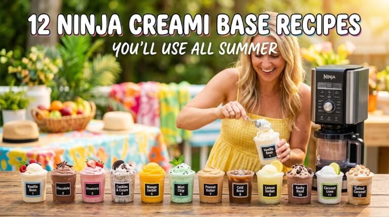 12 Ninja Creami Base Recipes You’ll Use All Summer