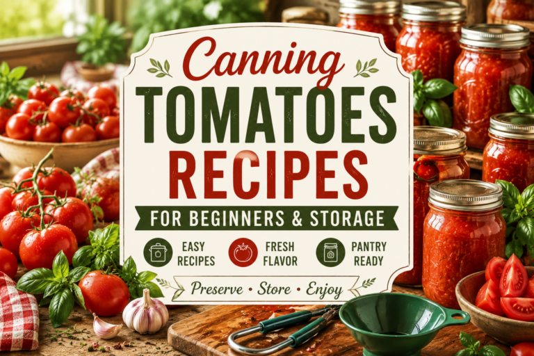 Canning Tomatoes Recipes