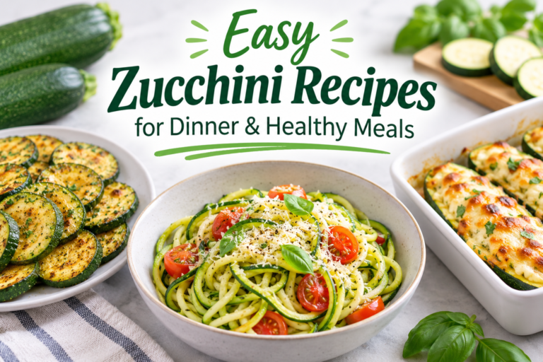 easy zucchini recipes