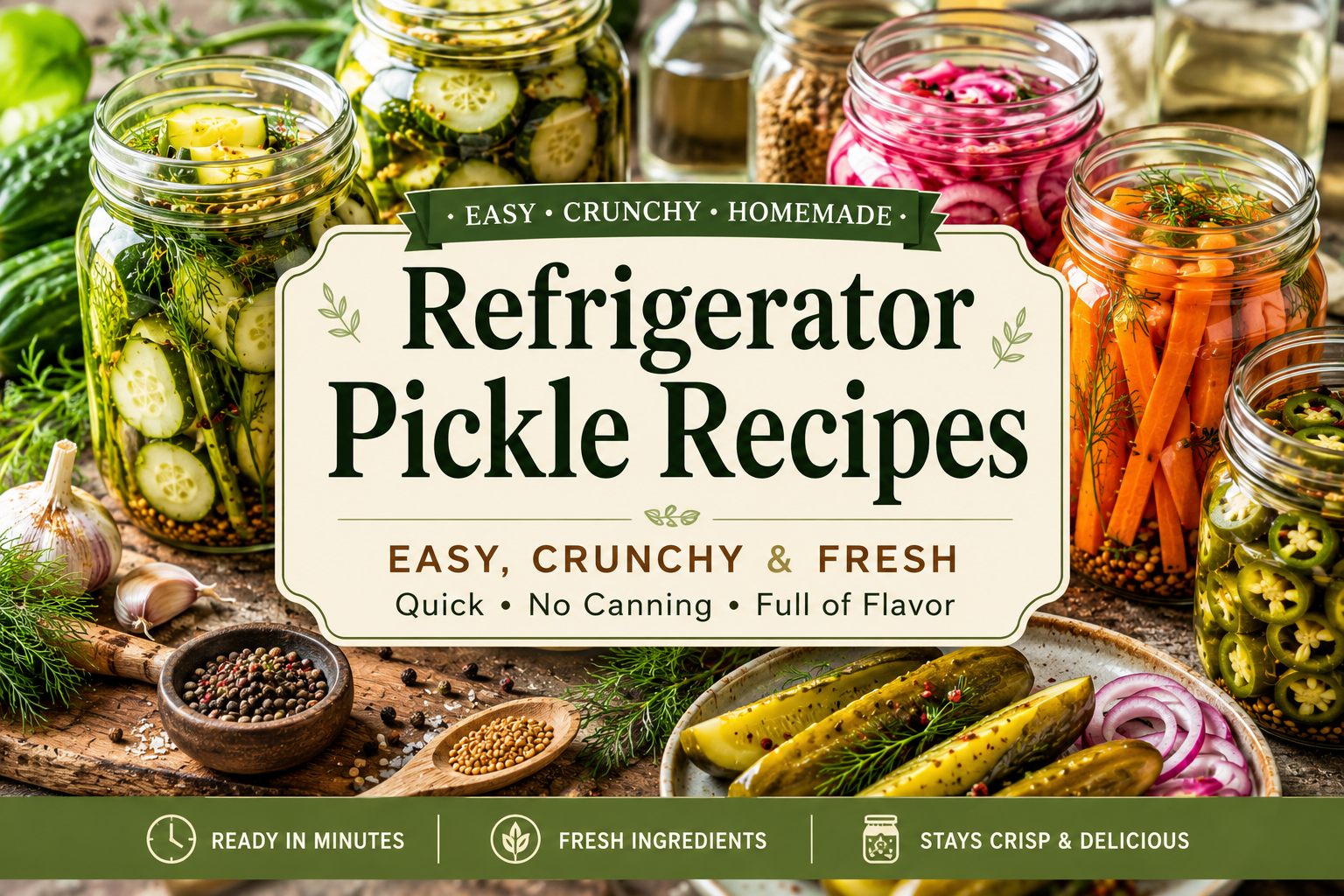 refrigerator pickle recipes