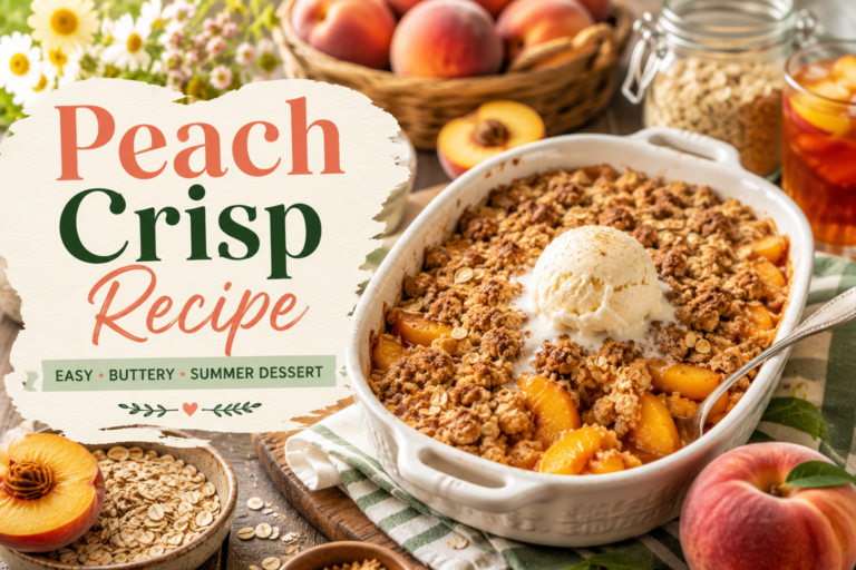 Peach Crisp Recipe