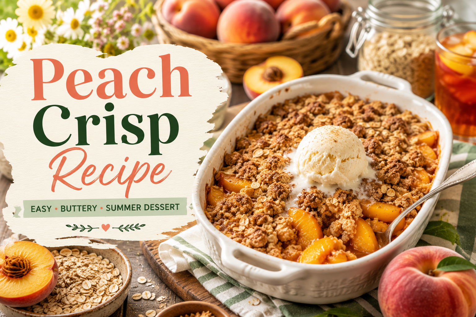 Peach Crisp Recipe