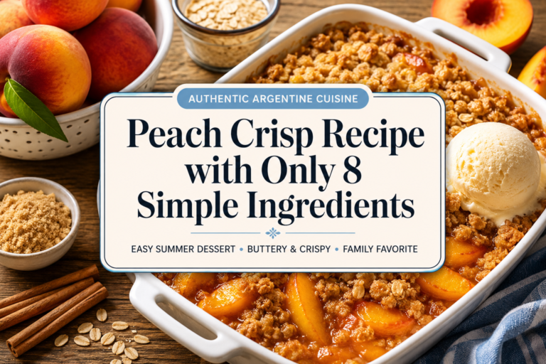 Peach Crisp Recipe