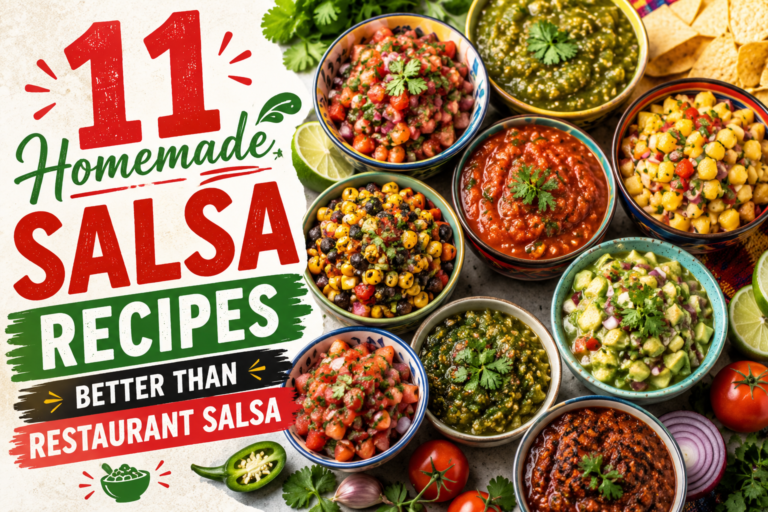 11 Homemade Salsa Recipes Better Than Restaurant Salsa