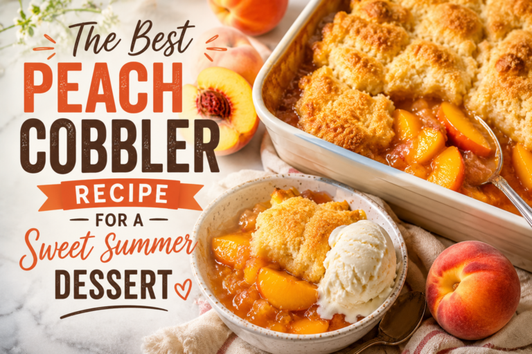 Peach Cobbler Recipe
