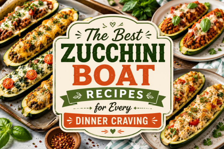 The Best Zucchini Boat Recipes for Every Dinner Craving