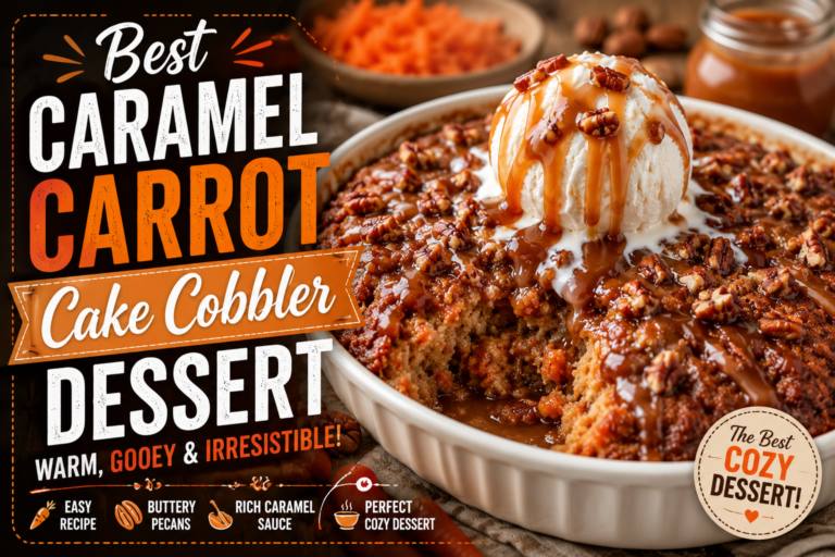 Carrot Cake Cobbler