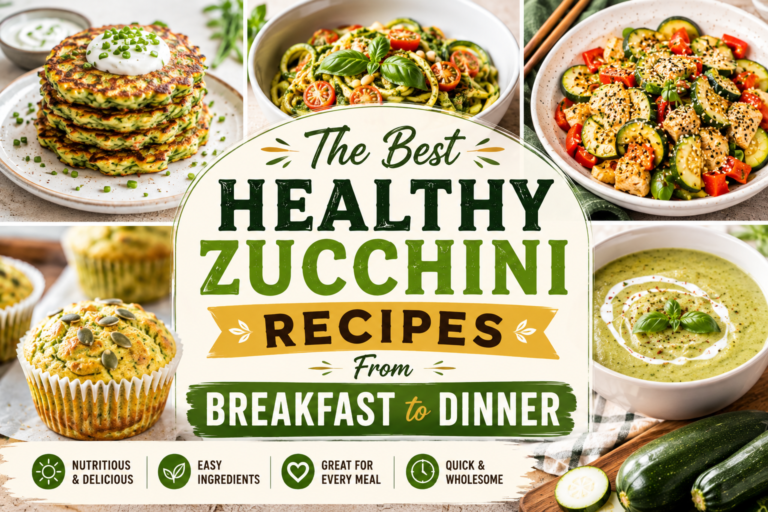 The Best Healthy Zucchini Recipes From Breakfast to Dinner